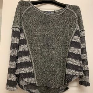 Grey light weight sweater